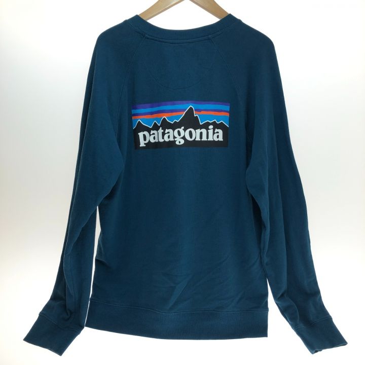 Patagonia パタゴニア バックプリントスウェット Mサイズ 39603FA20 ターコイズブルー｜中古｜なんでもリサイクルビッグバン