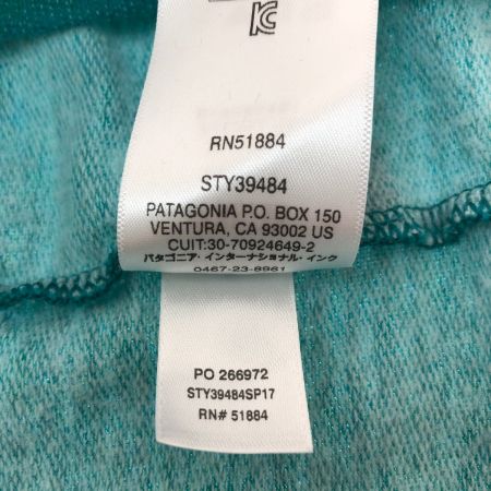  Patagonia パタゴニア 長袖Tシャツ Mサイズ 39484SP17 グリーン×グレー