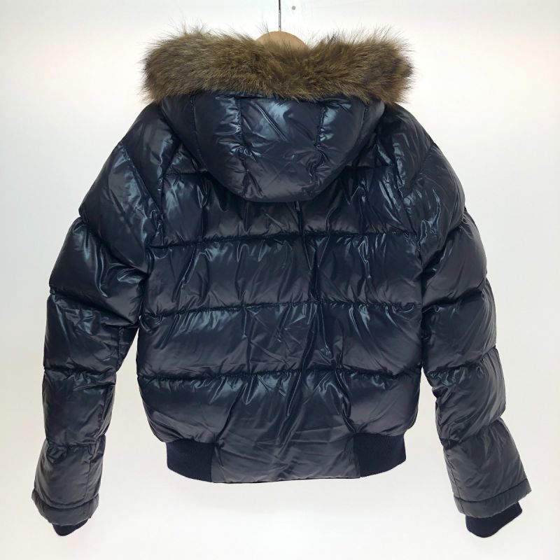 中古】 MONCLER モンクレール ダウンジャケット size0(S) ネイビー