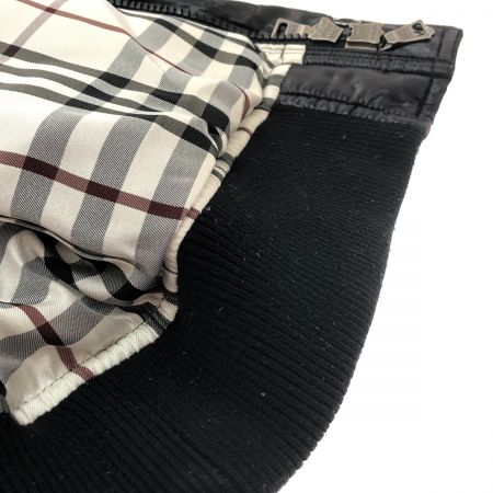  BURBERRY BLACK LABEL バーバリーブラックレーベル ダウンジャケット Mサイズ BMP72-124-09 ブラック