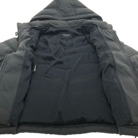  BURBERRY BLACK LABEL バーバリーブラックレーベル ダウンジャケット Mサイズ D1F19-818-08 ブラック