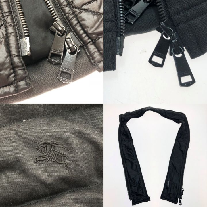 BURBERRY BLACK LABEL バーバリーブラックレーベル ダウンジャケット Mサイズ D1F19-818-08 ブラック ｜中古｜なんでもリサイクルビッグバン