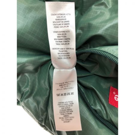  Supreme シュプリーム ダウンジャケット　Sサイズ FW22 グリーン