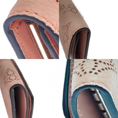  LOUIS VUITTON ルイヴィトン キーケース ミュルティクレ 4　マヒナ M64056 マグノリア（ピンク）