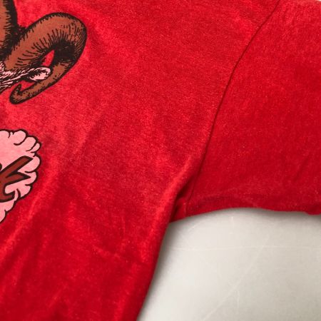  80~90s SCREEN STARS Tシャツ SIZE M 古着 Edelbrock レッド