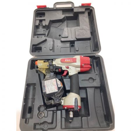  MAX マックス 釘打機　常圧コイルネイラ 450S レッド