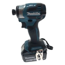 □□ MAKITA マキタ 充電式インパクトドライバ　18V　6.0Ah TD173DRGX ブルー 付属品完備　未使用品 Sランク
