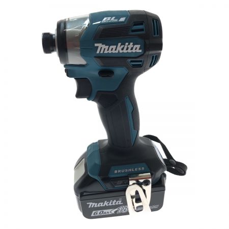  MAKITA マキタ 充電式インパクトドライバ　18V　6.0Ah TD173DRGX ブルー 付属品完備　未使用品