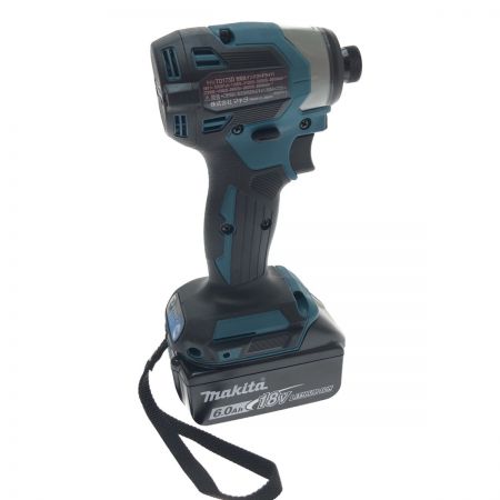  MAKITA マキタ 充電式インパクトドライバ　18V　6.0Ah TD173DRGX ブルー 付属品完備　未使用品