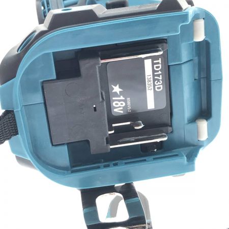  MAKITA マキタ 充電式インパクトドライバ　18V　6.0Ah TD173DRGX ブルー 付属品完備　未使用品