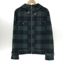 □□ Columbia コロンビア ハードウェルフーディー ジャケット Sサイズ PM3115 グリーン Bランク