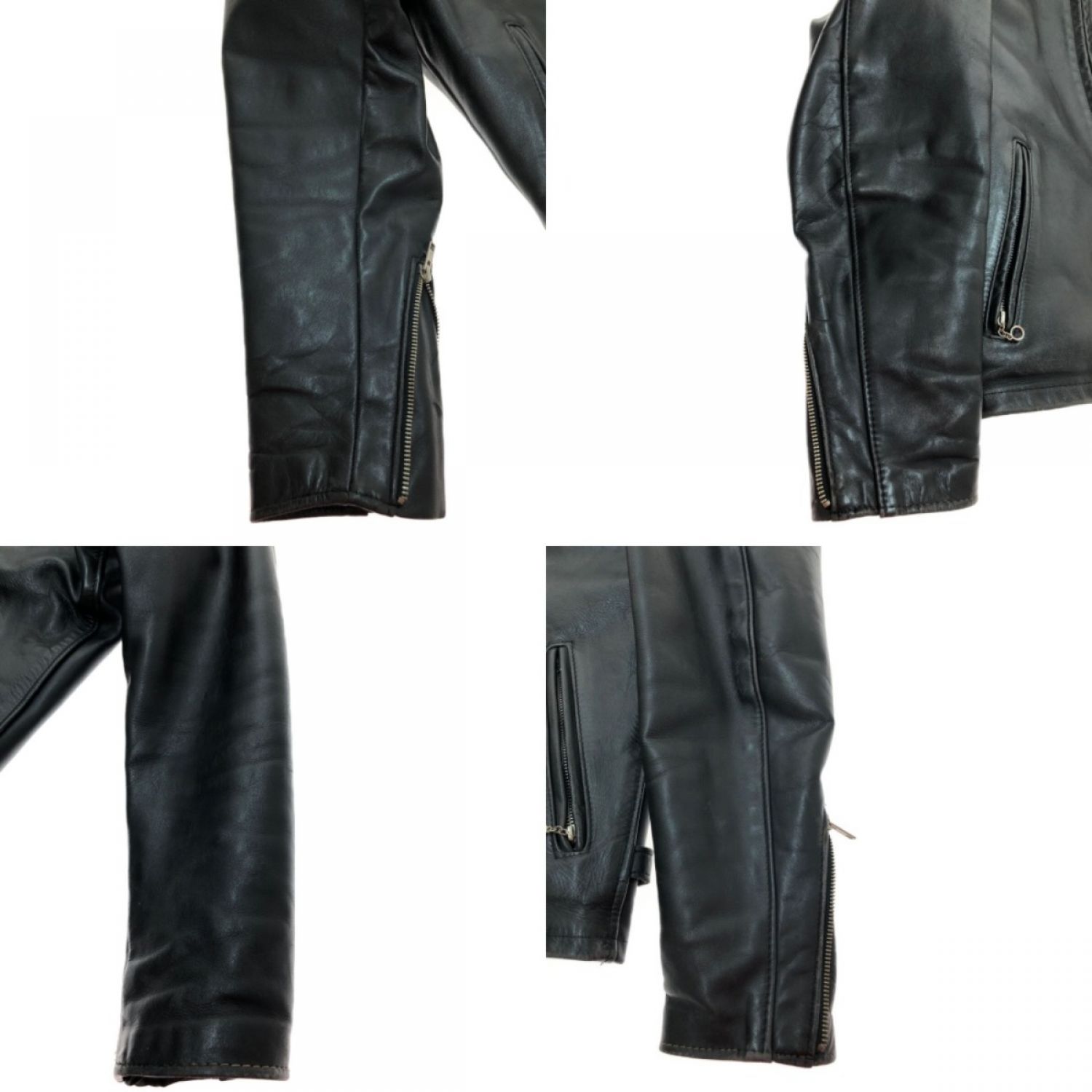 Schott ショット Leather Jacket 36 Black - アウター