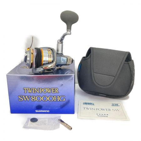  SHIMANO シマノ スピニングリール　09ツインパワーSW 8000HG SW8000HG