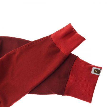  A BATHING APE アベイシングエイプ ジップパーカー　2XL 001ZPI801008M レッド