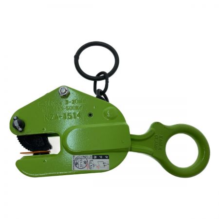  イーグルクランプ 鉄鋼縦吊用クランプ　3-20ｍｍ E-0.5 黄緑