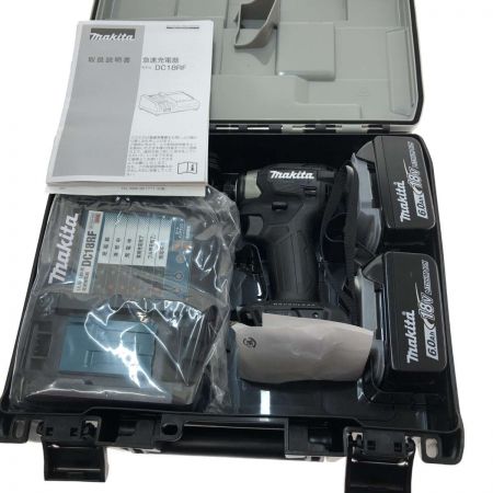  MAKITA マキタ 充電式インパクトドライバ　18V　6.0Ah TD173DRGXB ブラック 付属品完備　未使用品