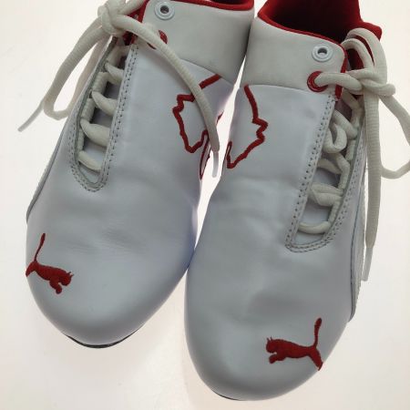  PUMA プーマ ドライビングシューズ 25.5cm 本体のみ 30573503 ホワイト