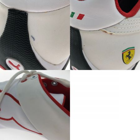  PUMA プーマ ドライビングシューズ 25.5cm 本体のみ 30573503 ホワイト