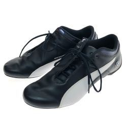 □□ PUMA プーマ ドライビングシューズ 25.5cm 本体のみ 30598701 ネイビー Bランク