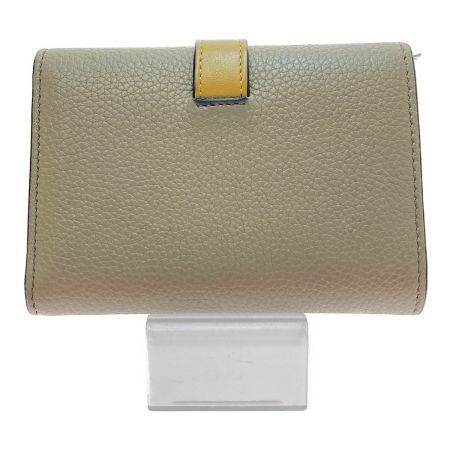  LOEWE ロエベ バーティカル ウォレット スモール C660S86 グレージュ