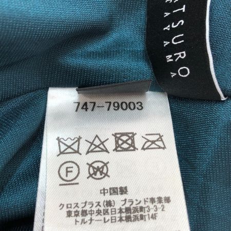  ATSURO TAYAMA プリーツスカート SIZE 36(S) 747-79003 カーキ