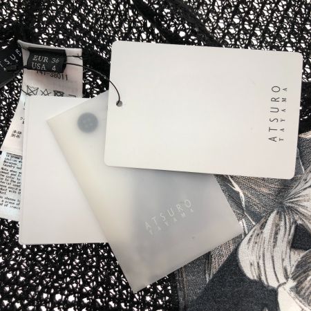  ATSURO TAYAMA カーディガン SIZE36(S) 747-38011 ブラック