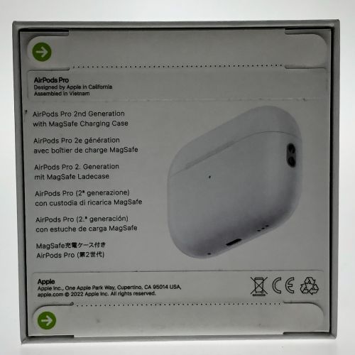 中古】 Apple アップル ワイヤレスイヤホン AirPods Pro 第二世代 S