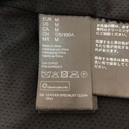  alexander wang h&m レザー ベースボールシャツ Mサイズ 551920 ブラック