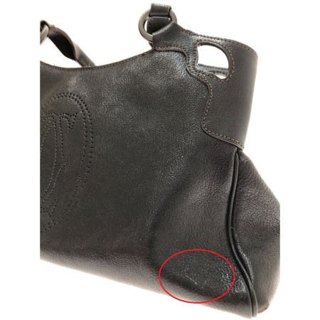  Cartier カルティエ ハンドバッグ ブラック