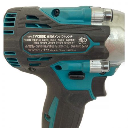  MAKITA マキタ 充電式インパクトレンチ　18V TW300DRGX