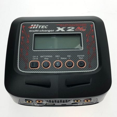  Hitec マルチチャージャー X2 AC プラス 多機能充・放電器 X2ACPLUS