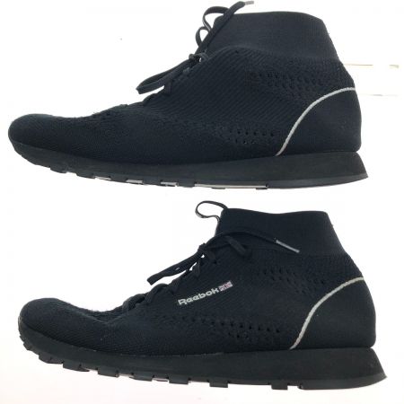  REEBOK リーボック CL LEATHER MID ULTK ハイカットスニーカー 27.5cm 本体のみ CN1782 ブラック