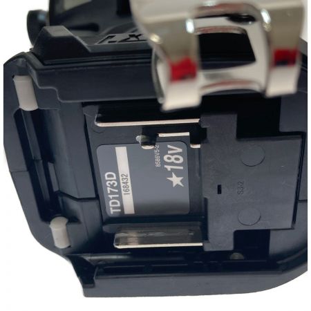  MAKITA マキタ 充電式インパクトドライバ TD173DRGXB ブラック セット品　バッテリー2個・充電器付