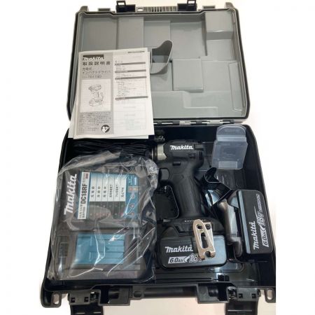  MAKITA マキタ 充電式インパクトドライバ TD173DRGXB ブラック セット品　バッテリー2個・充電器付