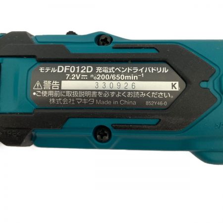  MAKITA マキタ 充電式ペンドライバドリル  DF012D