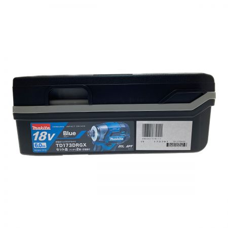  MAKITA マキタ 充電式インパクトドライバ TD173DRGX ブルー