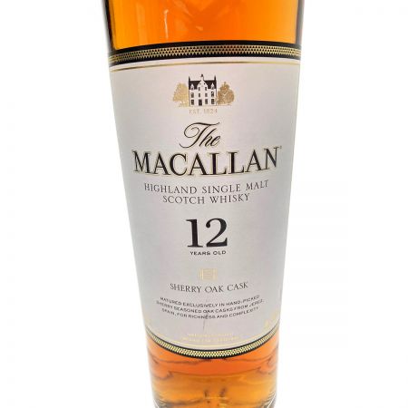  The MACALLAN マッカラン  MACALLAN マッカラン 12年  未開栓