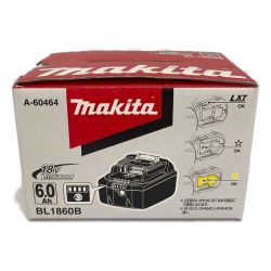 □□ MAKITA マキタ バッテリー　6.0Ah　18V BL1860B Sランク