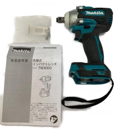  MAKITA マキタ 充電式インパクトレンチ　18V　バッテリ・充電器別販売 TW300DZ ブルー