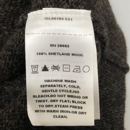  PENDLETON ペンドルトン シェットランドクループルオーバーセーター Lサイズ RN29685 ブラウン