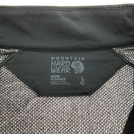 MOUNTAIN HARD WEAR マウンテン ハード ウェア エアメッシュハーフジップ Ｌサイズ OM2466-004 ブラック