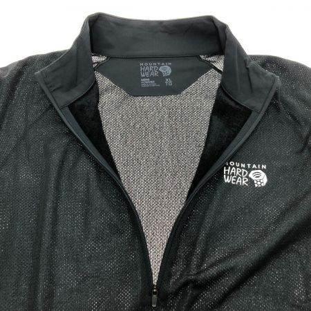  MOUNTAIN HARD WEAR マウンテン ハード ウェア エアメッシュハーフジップ XLサイズ OM2466-004 ブラック