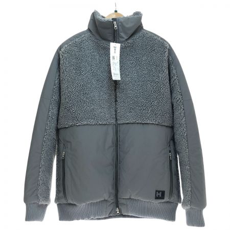  HELLY HANSEN ヘリーハンセン ファイバーパイルサーモライアジャケット XLサイズ HOE52290 ミックスチャコールグレー