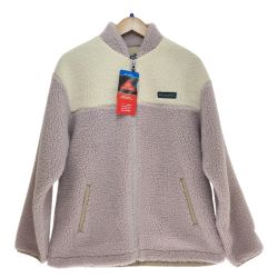□□ Columbia コロンビア スウィングパークオムニヒートラインドフリースジャケット Lサイズ PL7199-608 ② ライトピンク×ホワイト Sランク