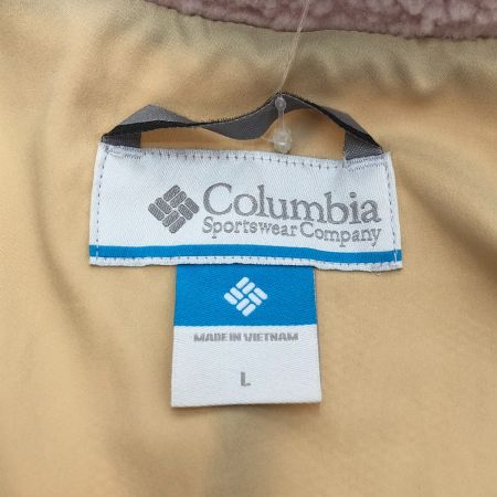  Columbia コロンビア スウィングパークオムニヒートラインドフリースジャケット Lサイズ PL7199-608 ② ライトピンク×ホワイト