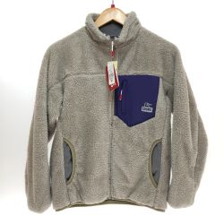 □□ CHUMS チャムス ボンディングフリース ジャケット Mサイズ CH14-1277 ライトグレー Sランク