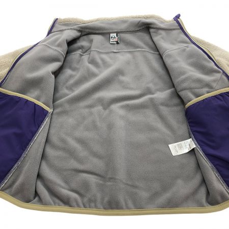  CHUMS チャムス ボンディングフリース ジャケット Mサイズ CH14-1277 ライトグレー