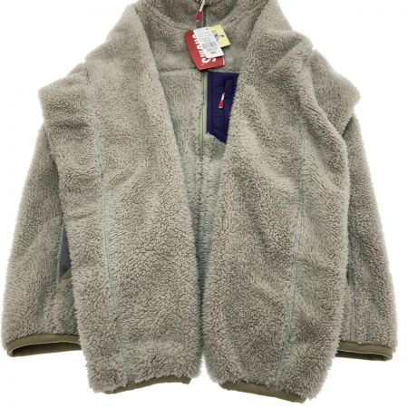  CHUMS チャムス ボンディングフリース ジャケット Mサイズ CH14-1277 ライトグレー