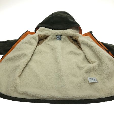  CHUMS チャムス キャンピングボアパーカー 130-145cm(XL) ch24-1c40-m022-06 ② カーキ