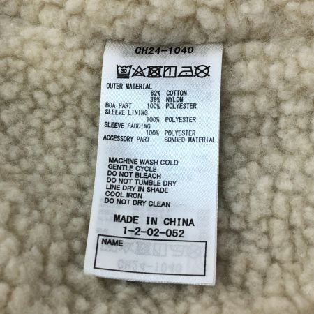  CHUMS チャムス キャンピングボアパーカー 130-145cm(XL) ch24-1c40-m022-06 ② カーキ